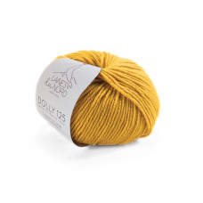 902 Пряжа Laines du Nord Dolly 125, 50г - 125м, жовтий, 100% вовна