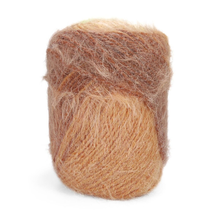 902 Пряжа Mondial York, 100г - 190м, мультіколор, 40% вовна, 40% мікрофібра PL, 20% мікрофібра РА