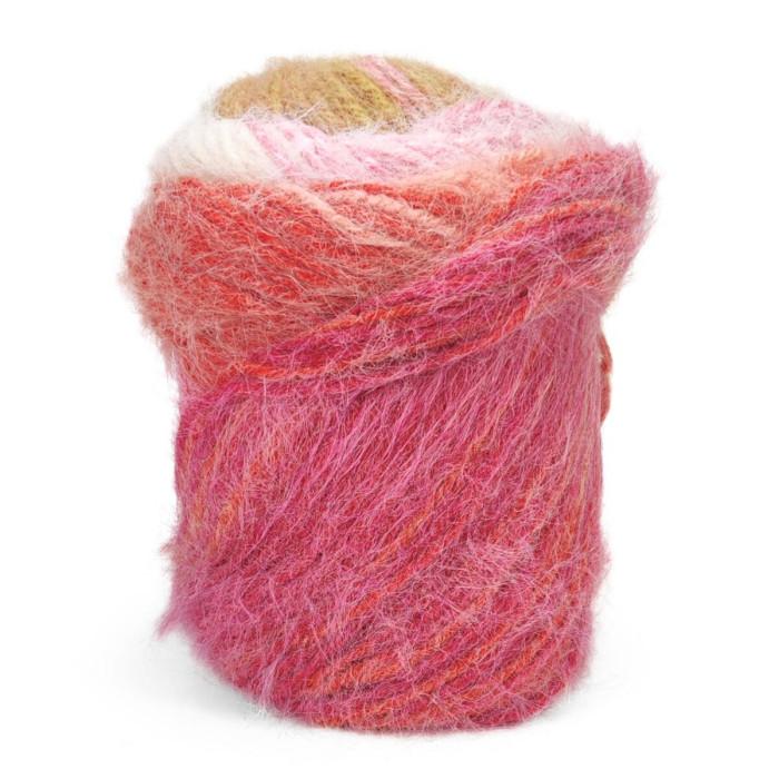 903 Пряжа Mondial York, 100г - 190м, мультіколор, 40% вовна, 40% мікрофібра PL, 20% мікрофібра РА