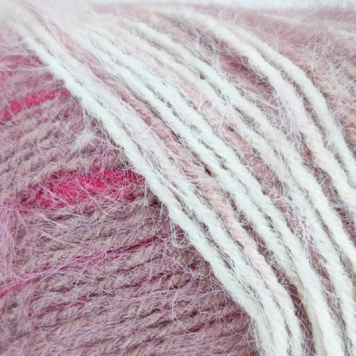 904 Пряжа Mondial York, 100г - 190м, мультіколор, 40% вовна, 40% мікрофібра PL, 20% мікрофібра РА