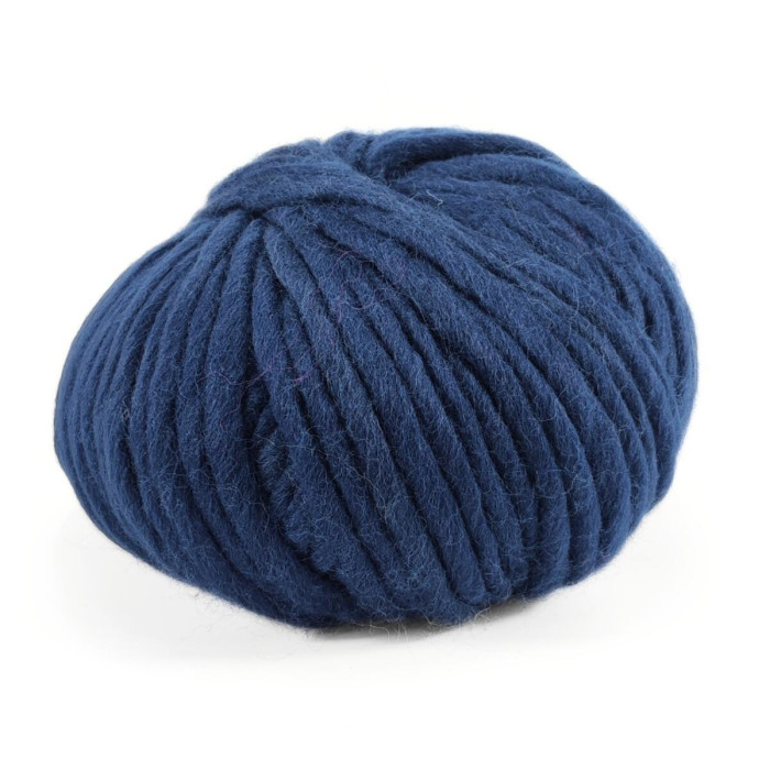 906 Пряжа Campolmi Filati Mammouth, 200г - 60м, синій, 80% вовна, 20 нейлон