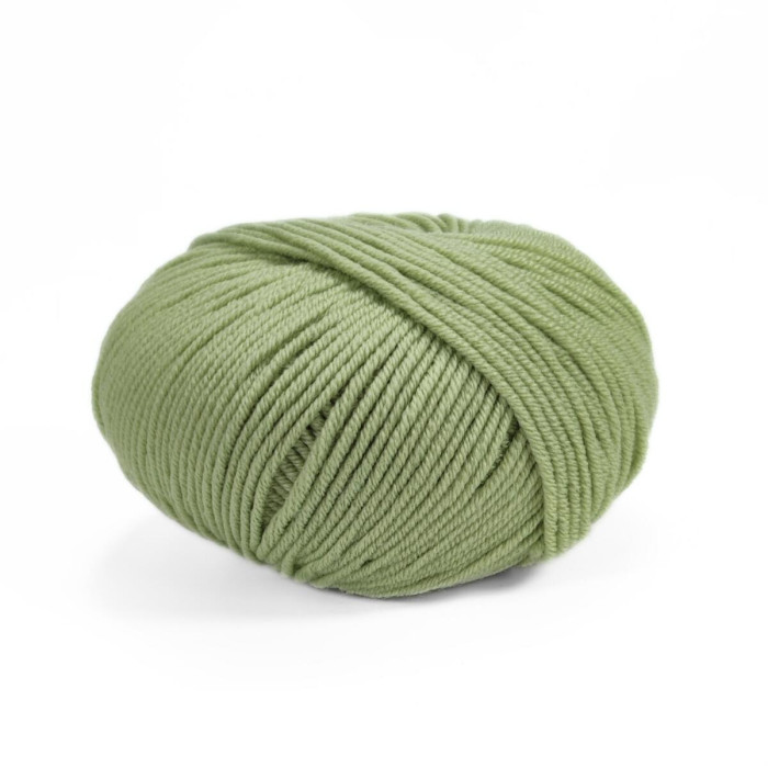 9067 Пряжа Lana Gatto Super Soft, 50г - 125м, світло-зелений, 100% меринос екстрафайн