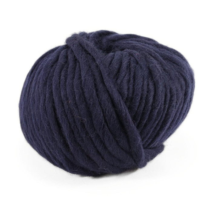 907 Пряжа Campolmi Filati Mammouth, 200г - 60м, темно-синій, 80% вовна, 20 нейлон