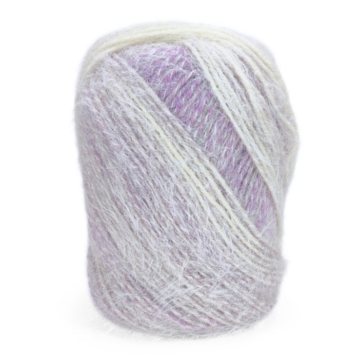 907 Пряжа Mondial York, 100г - 190м, мультіколор, 40% вовна, 40% мікрофібра PL, 20% мікрофібра РА