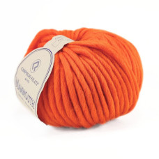 908 Пряжа Campolmi Filati Mammouth, 200г - 60м, помаранчевий, 80% вовна, 20 нейлон