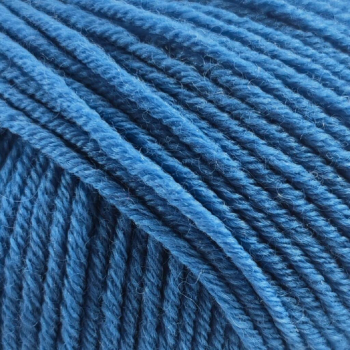 908 Пряжа Laines du Nord Dolly 125, 50г - 125м, лазурний, 100% вовна
