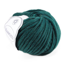 909 Пряжа Campolmi Filati Mammouth, 200г - 60м, смарагдовий, 80% вовна, 20 нейлон