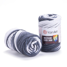 910 Пряжа Macrame Cord 3mm VR  250г-85м (різнокольоровий). YarnArt