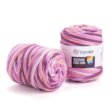 911 Пряжа Macrame Cord 5mm VR 500г-85м (різнокольоровий). YarnArt