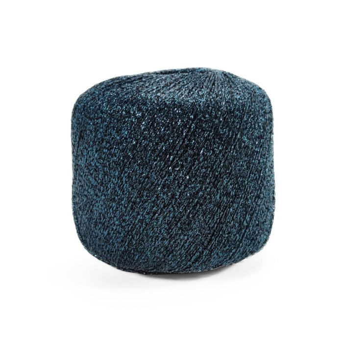 9118 Пряжа Lana Gatto New Glitter, 25г - 300м, смарагд, 100% поліестер