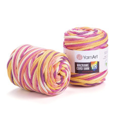 912 Пряжа Macrame Cord 5mm VR 500г-85м (різнокольоровий). YarnArt