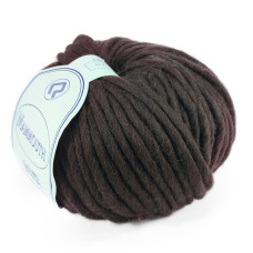 914 Пряжа Campolmi Filati Mammouth, 200г - 60м, коричневий, 80% вовна, 20 нейлон