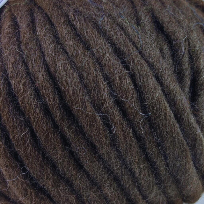 914 Пряжа Campolmi Filati Mammouth, 200г - 60м, коричневий, 80% вовна, 20 нейлон