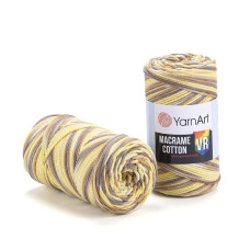 914 Пряжа Macrame Cotton VR 250г-225м (різнокольоровий). YarnArt