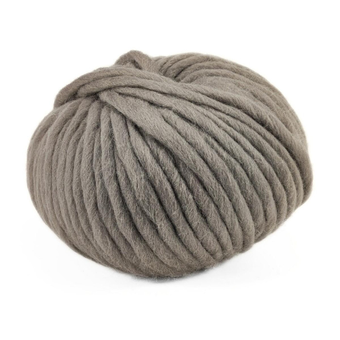 915 Пряжа Campolmi Filati Mammouth, 200г - 60м, світло-сірий, 80% вовна, 20 нейлон