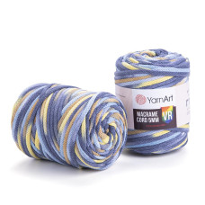 915 Пряжа Macrame Cord 5mm VR 500г-85м (різнокольоровий). YarnArt
