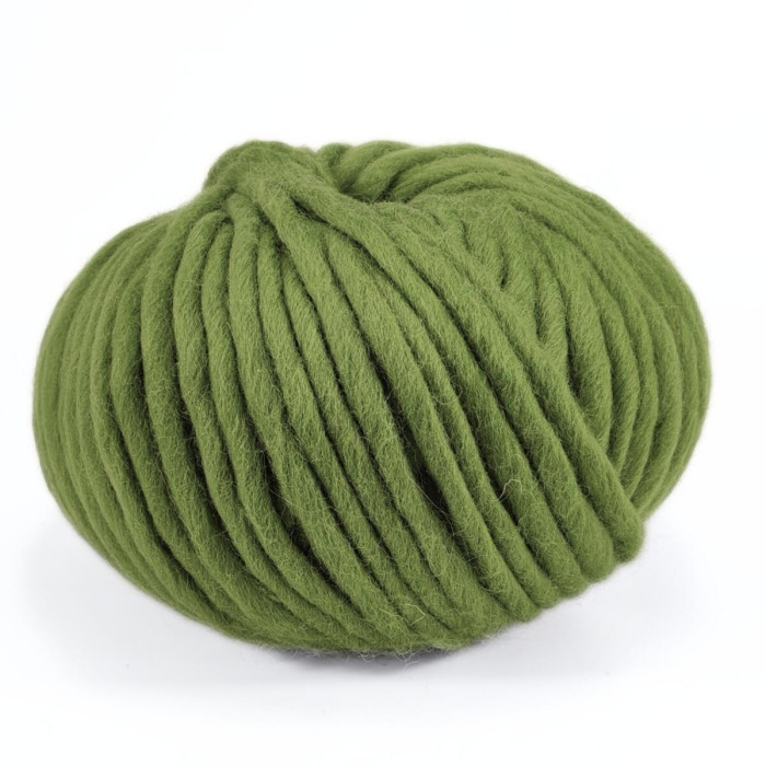 917 Пряжа Campolmi Filati Mammouth, 200г - 60м, світло-зелений, 80% вовна, 20 нейлон