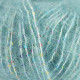 917 Пряжа Mondial Marilyn, 50г - 125м, світло-бірюзовий, 50% альпака, 25% мікрофібра PA, 25% мікрофібра PL
