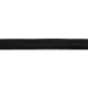 917511 Еластична стрічка з прорізними петлями з 3 ґудзиками, 12мм (чорна) 3м Prym