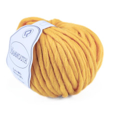918 Пряжа Campolmi Filati Mammouth, 200г - 60м, жовтий, 80% вовна, 20 нейлон