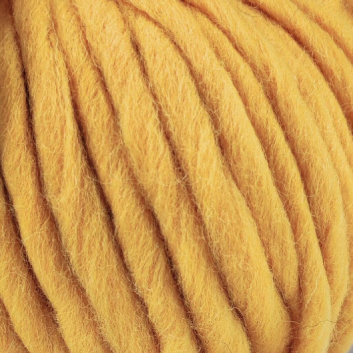 918 Пряжа Campolmi Filati Mammouth, 200г - 60м, жовтий, 80% вовна, 20 нейлон