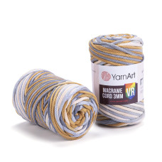 918 Пряжа Macrame Cord 3mm VR  250г-85м (різнокольоровий). YarnArt