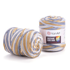 918 Пряжа Macrame Cord 5mm VR 500г-85м (різнокольоровий). YarnArt