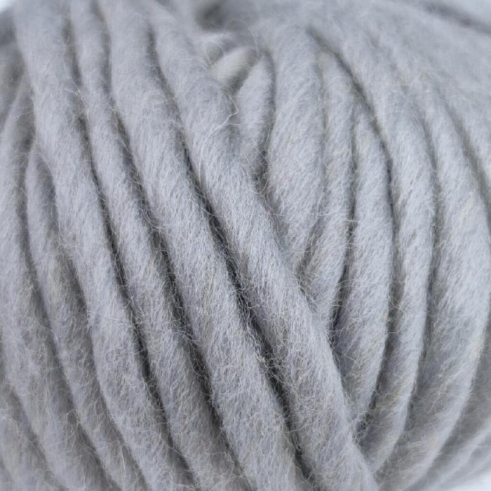 919 Пряжа Campolmi Filati Mammouth, 200г - 60м, сірий, 80% вовна, 20 нейлон