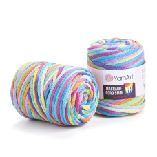 919 Пряжа Macrame Cord 5mm VR 500г-85м (різнокольоровий). YarnArt