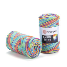 919 Пряжа Macrame Cotton VR 250г-225м (різнокольоровий). YarnArt