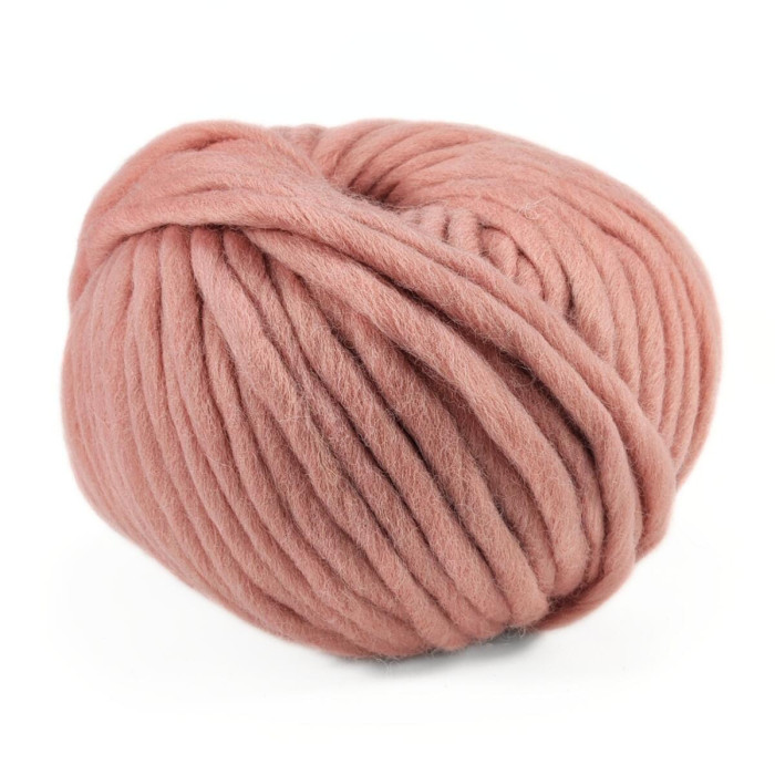 920 Пряжа Campolmi Filati Mammouth, 200г - 60м, рожева, 80% вовна, 20 нейлон