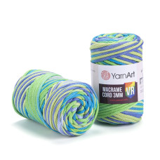 920 Пряжа Macrame Cord 3mm VR  250г-85м (різнокольоровий). YarnArt