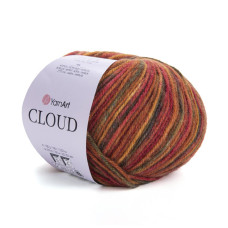9204 Пряжа Cloud, 100гр-90м (різнокольоровий). YarnArt