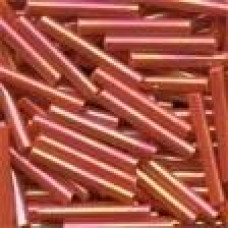 92055 Склярус 11/0 (14 мм) Mill Hill Large Bugle Beads 2,25 г, Red Rainbow