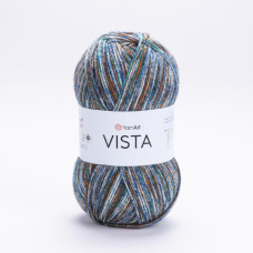 9206 Пряжа Vista 100г-280м (різнокольоровий). YarnArt