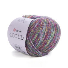 9208 Пряжа Cloud, 100гр-90м (різнокольоровий). YarnArt