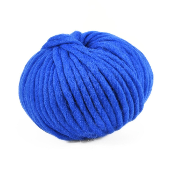 921 Пряжа Campolmi Filati Mammouth, 200г - 60м, електрик, 80% вовна, 20 нейлон