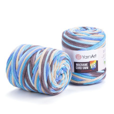 921 Пряжа Macrame Cord 5mm VR 500г-85м (різнокольоровий). YarnArt