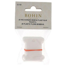 92188 Bohin Комплект бобінок для муліне - 25 шт, пластик