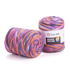 922 Пряжа Macrame Cord 5mm VR 500г-85м (різнокольоровий). YarnArt