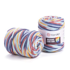 925 Пряжа Macrame Cord 5mm VR 500г-85м (різнокольоровий). YarnArt