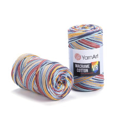 925 Пряжа Macrame Cotton VR 250г-225м (різнокольоровий). YarnArt