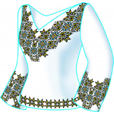 F2604 Карпати. Діана Плюс. Схема викрійка для вишивання жіночої сорочки