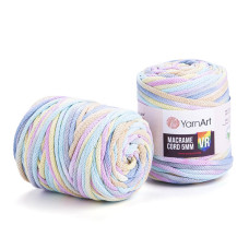 929 Пряжа Macrame Cord 5mm VR 500г-85м (різнокольоровий). YarnArt
