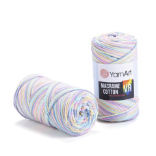 929 Пряжа Macrame Cotton VR 250г-225м (різнокольоровий). YarnArt