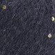 9314 Пряжа Alpaca Gold Paillettes, 50гр-180м (темно-сірий). YarnArt