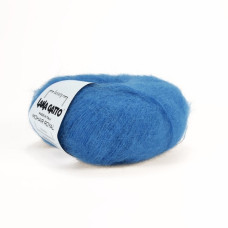 9365 Пряжа Lana Gatto Mohair Royal, 25г - 215м, сапфір, 80% кід мохер, 20% нейлон