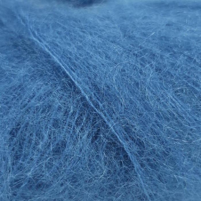 9365 Пряжа Lana Gatto Mohair Royal, 25г - 215м, сапфір, 80% кід мохер, 20% нейлон