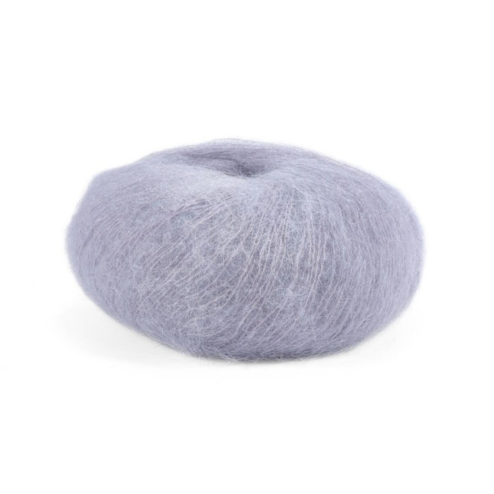 9366 Пряжа Lana Gatto Mohair Royal, 25г - 215м, сизий, 80% кід мохер, 20% нейлон