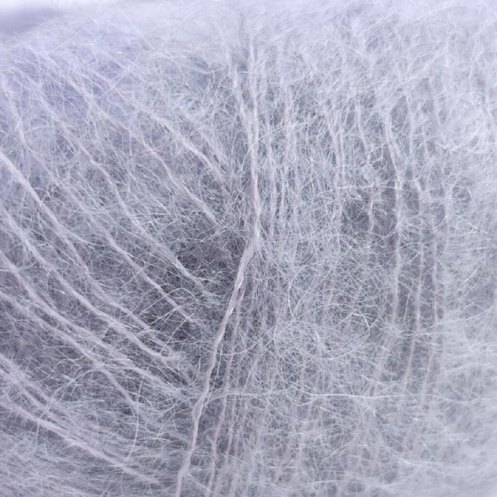 9366 Пряжа Lana Gatto Mohair Royal, 25г - 215м, сизий, 80% кід мохер, 20% нейлон